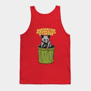 Borderline Personality Disorder --- Retro Humor Gift Tank Top